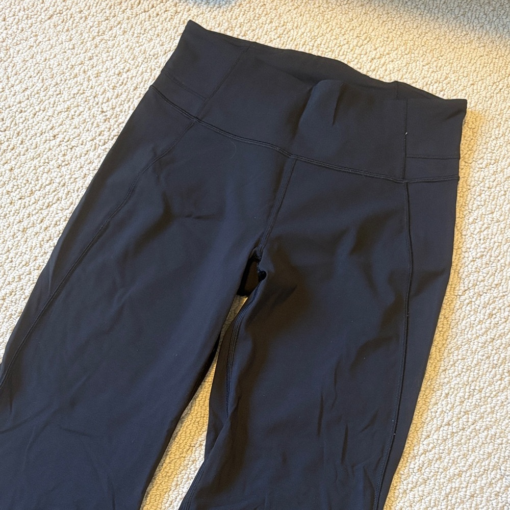 Black High-Waisted lululemon groove pants